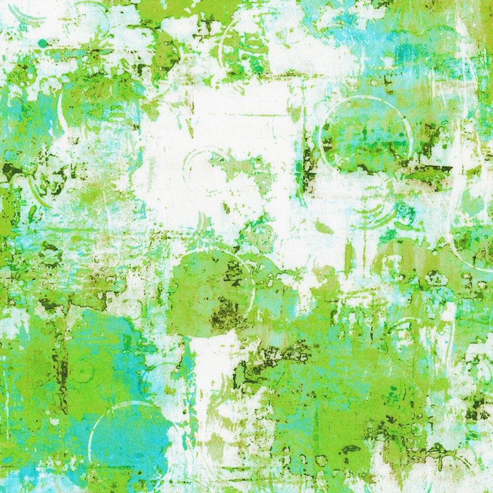 Industrial Imprints - Grunge Kiwi - Everything Fabric
