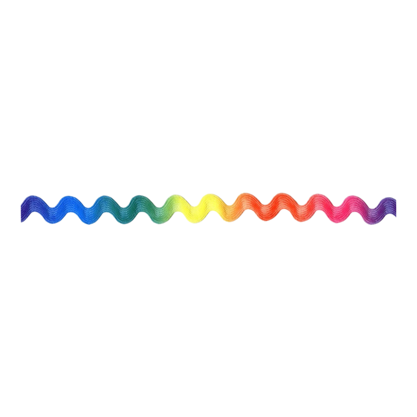 Jumbo Rick Rack Rainbow - Everything Fabric