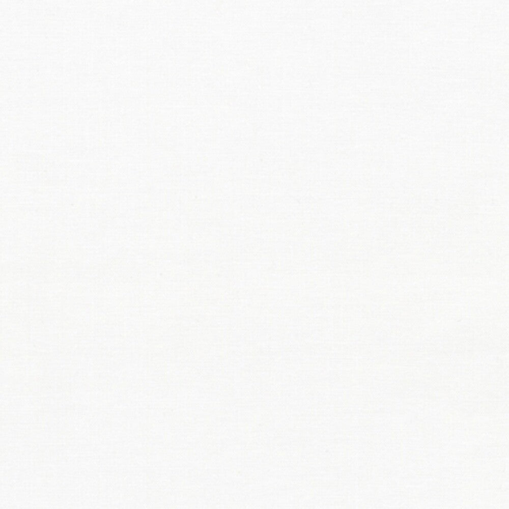Kona - WHITE SOLID - Everything Fabric