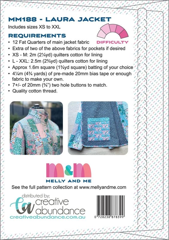 Laura Jacket Pattern - Everything Fabric