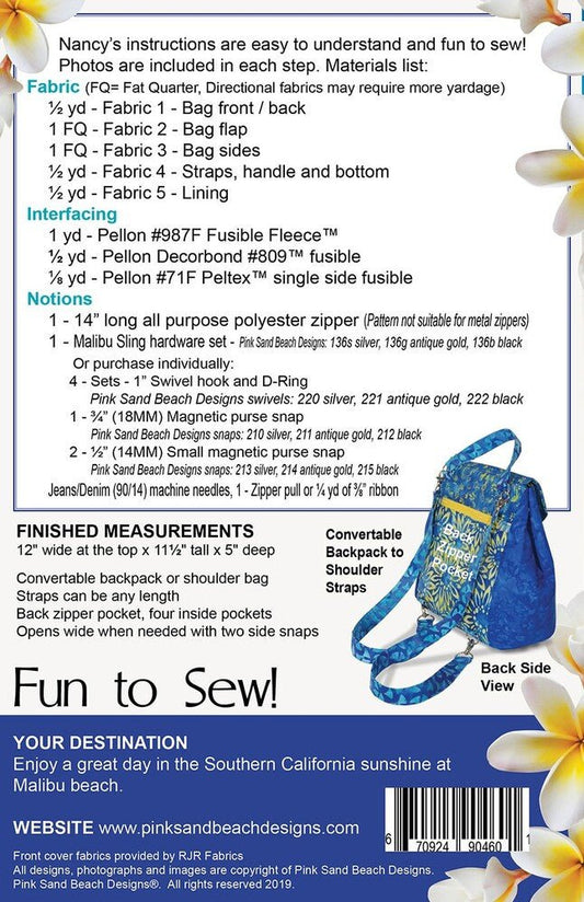 MaIibu Sling Pattern - Everything Fabric