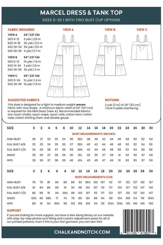 Marcel Printed Pattern - Everything Fabric