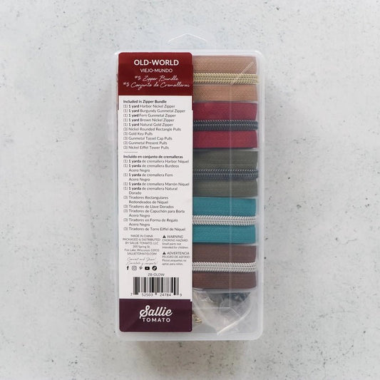 Old World Zipper Bundle - Everything Fabric