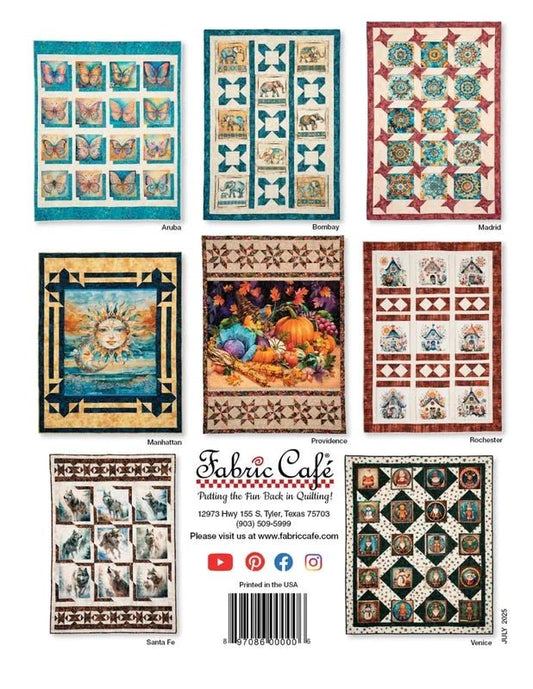 Panel Perfect 3-Yard Quilts Book - Everything Fabric