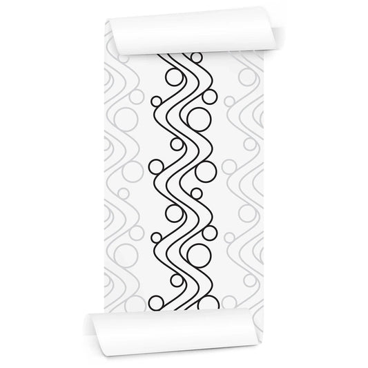 Pantograph - Champagne Bubbly Paper - Everything Fabric