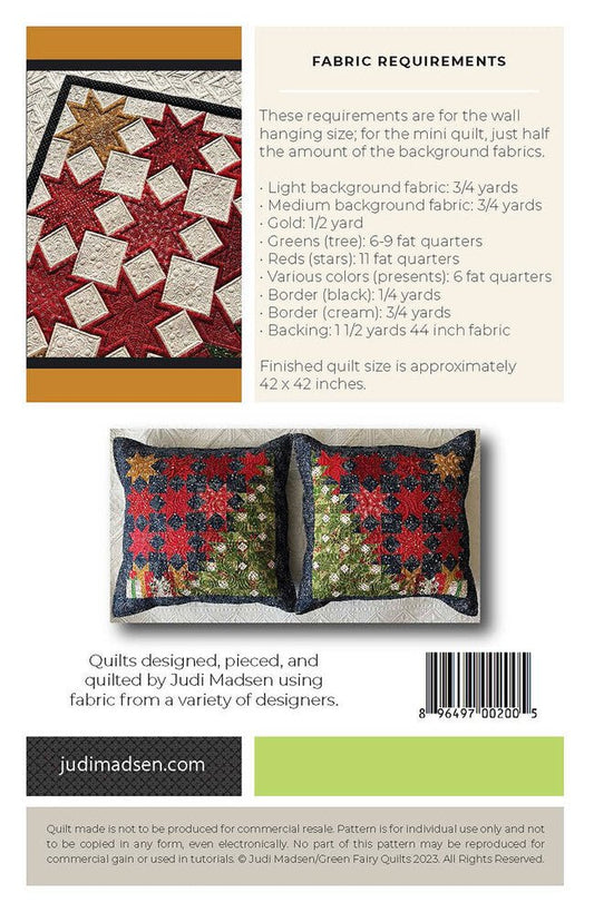 Patchwork Christmas Wall Hanging Mini Quilt & Pillows - Everything Fabric