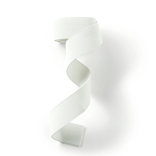 Prym Love - ELASTIC TAPE, SOFT, 1in, WHITE, 1 m - Everything Fabric