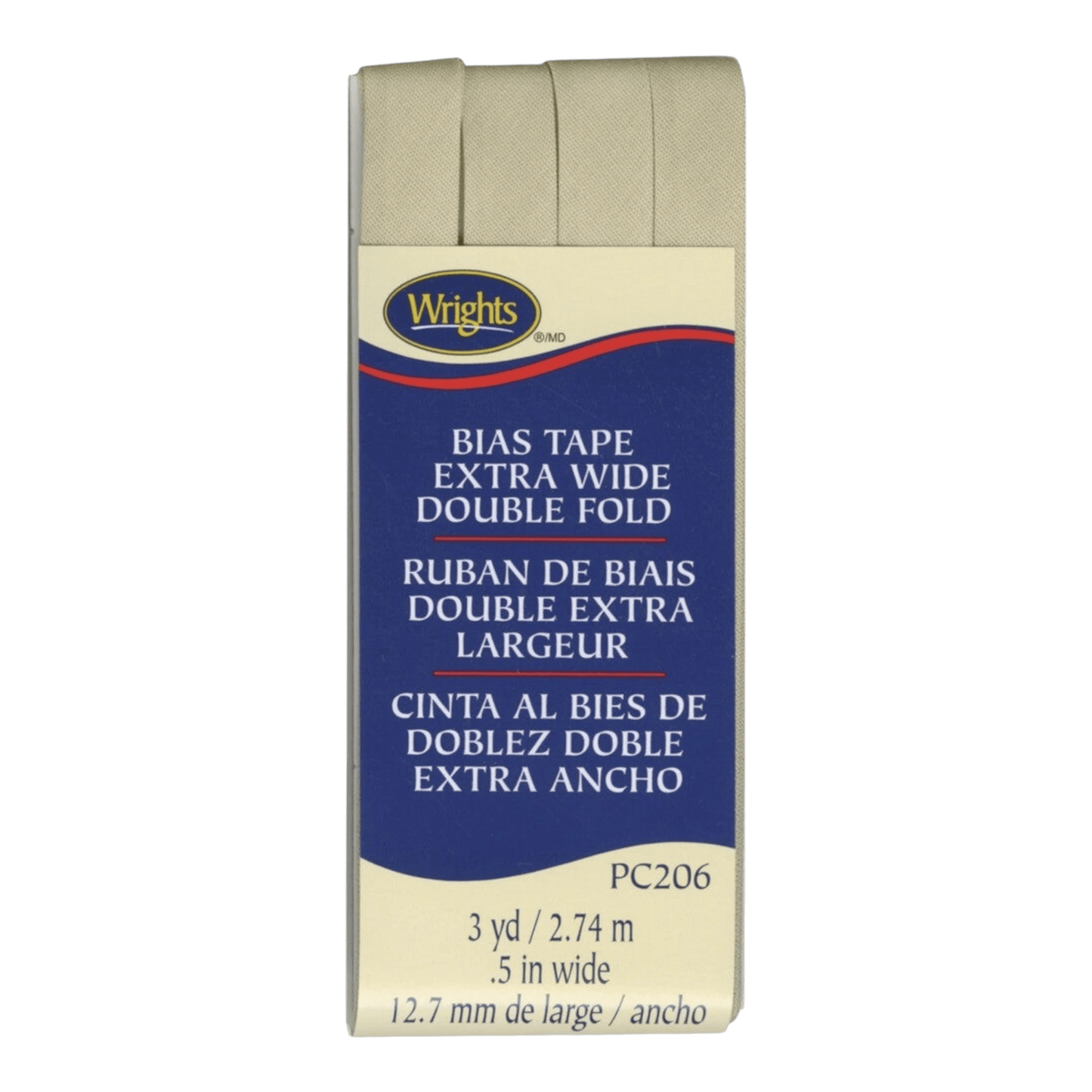 Quilt Binding 3yd Khaki - Everything Fabric