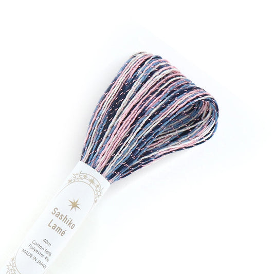 Sashiko Thread - Olympus - Lame - Variegated - Everything Fabric