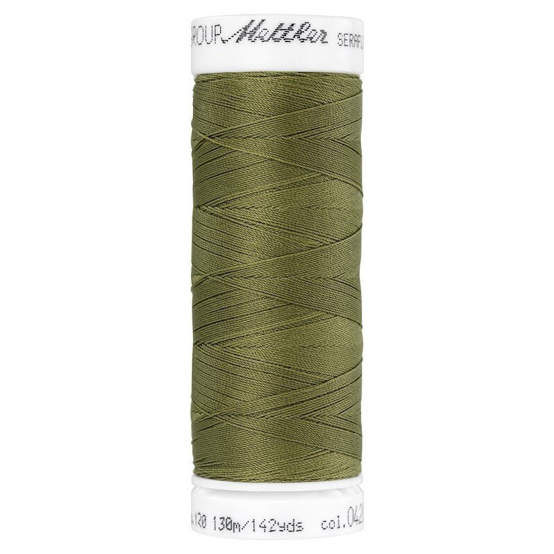 Seraflex Elastic Thread - 0420 Olive Drab - Everything Fabric