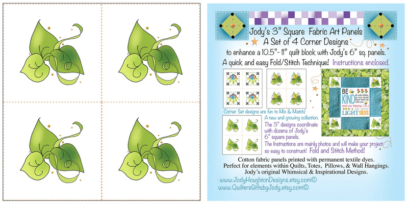 Set of 76 mm Leaves by Jody Houghton Designs - Everything Fabric