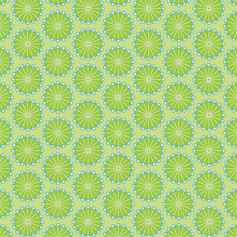Sewing Room 2 - Green Flowerhead Pins - Everything Fabric