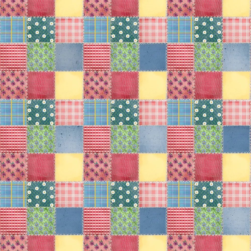 Shop Hopping - Multi Squared Up - Everything Fabric