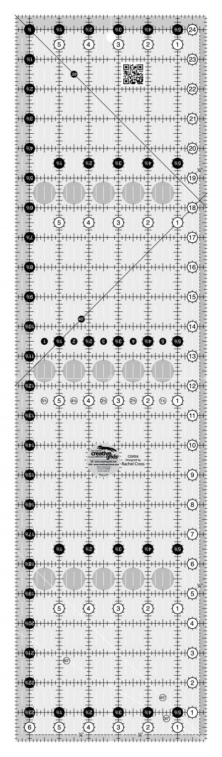Stained Glass Tulips Runner Pattern - Everything Fabric