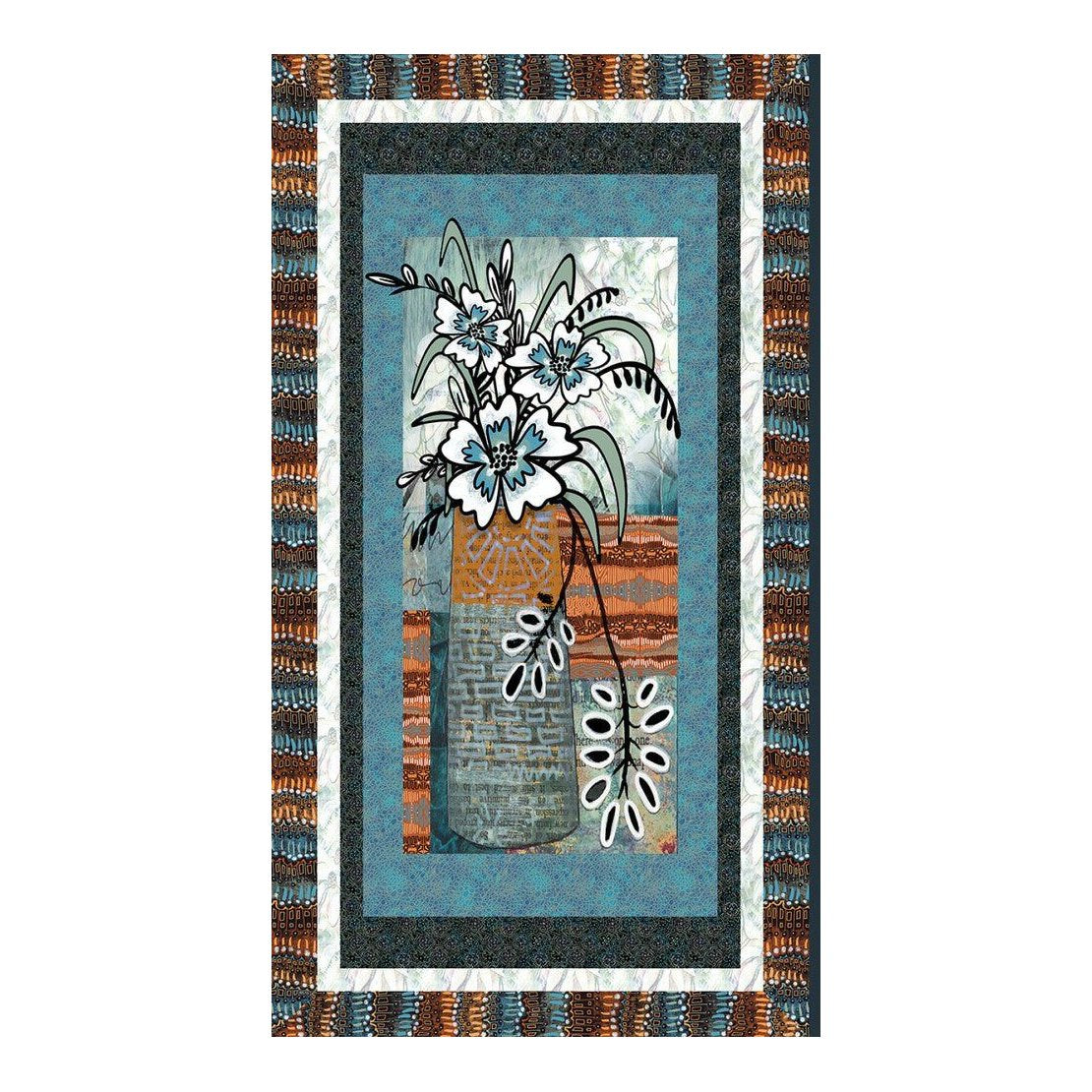 Still Life – Fresh Cut Flowers Panel Clearance - Everything Fabric