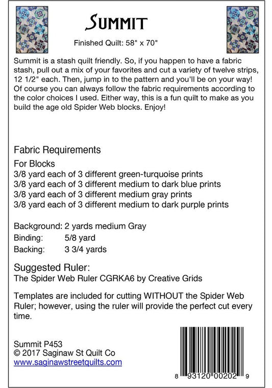 Summit Quilt Pattern - Everything Fabric