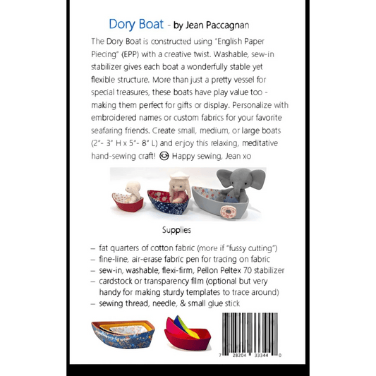The Dory Boat: Fabric Toy Boat Pattern - Everything Fabric