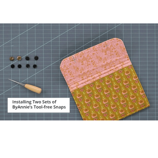 Tool-free Snaps - Set of Four - Nickel - Everything Fabric