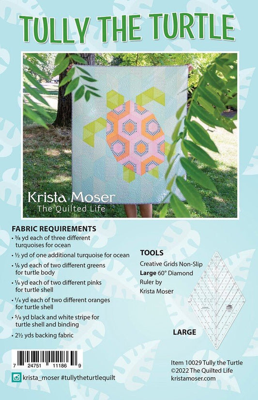 Tully Turtle Quilt Pattern from Krista Moser - Everything Fabric