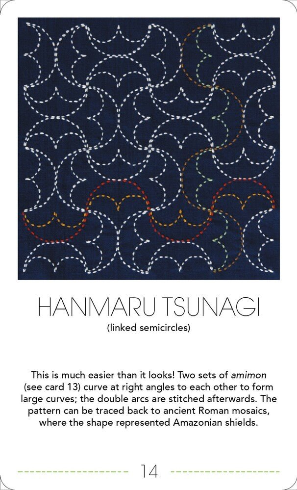 Ultimate Sashiko Card Deck - Everything Fabric