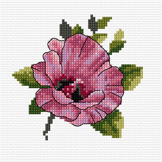 Desert Rose design from Wildflower Mini's 2 by Country Threads