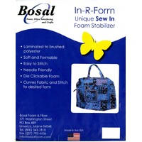 Fun Express Bosal In-R-Form Plus Unique Fusible Foam Stabilizer-36 x 58 |Pack of 1 Stabilizer, 36 x 58, White