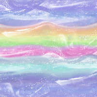 Pacifica Rainbow - Lilac/Pink Rainbow