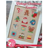 Lori Holt - Vintage Christmas Sampler Cross Stitch Pattern ONLY
