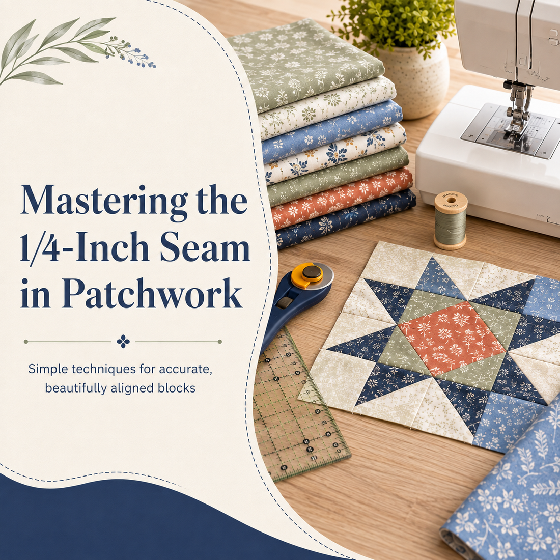 Mastering the 1/4-inch Seam: A Quilters Guide to Perfect Block Precision