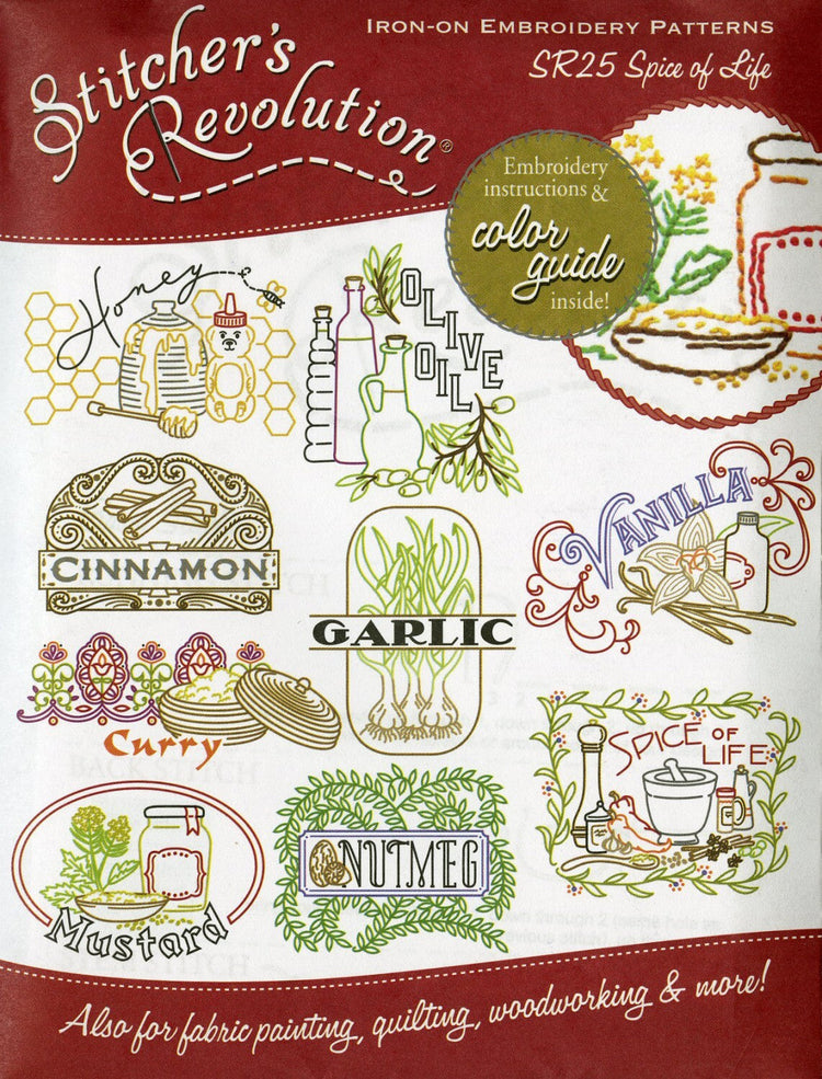 Embroidery transfer pattern - Everything Fabric