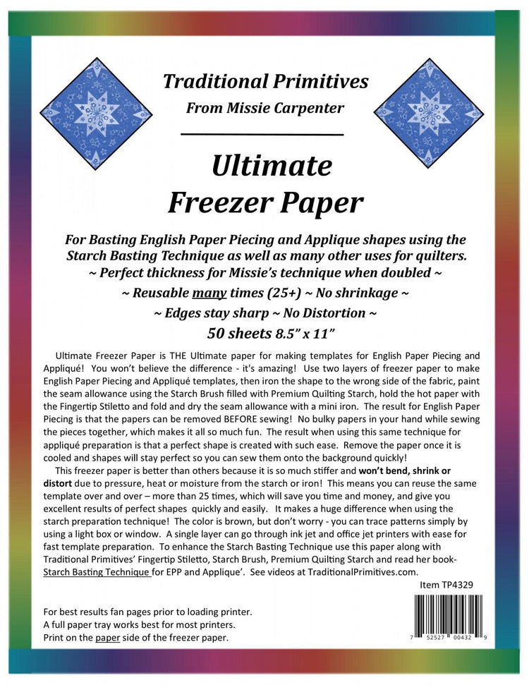 Freezer paper and specialty sheets - Everything Fabric