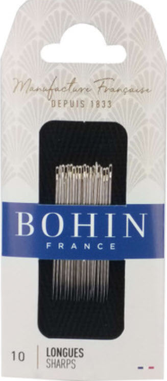 Bohin Sharps Needles Size 9 , quilting and needlework