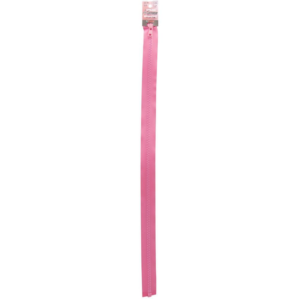 Separating Zippers Holiday Pink 28-inches for bag making and sewing projects