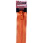 Separating Zippers Burnt Orange - 559 mm for bag making and sewing projects