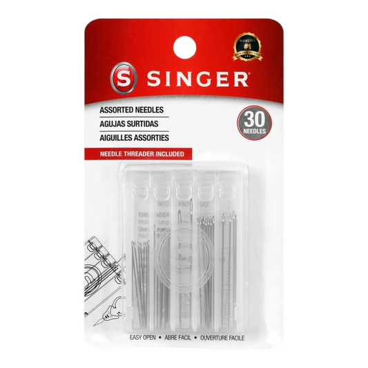 Singer Assorted Hand Needles in Compact , quilting and needlework