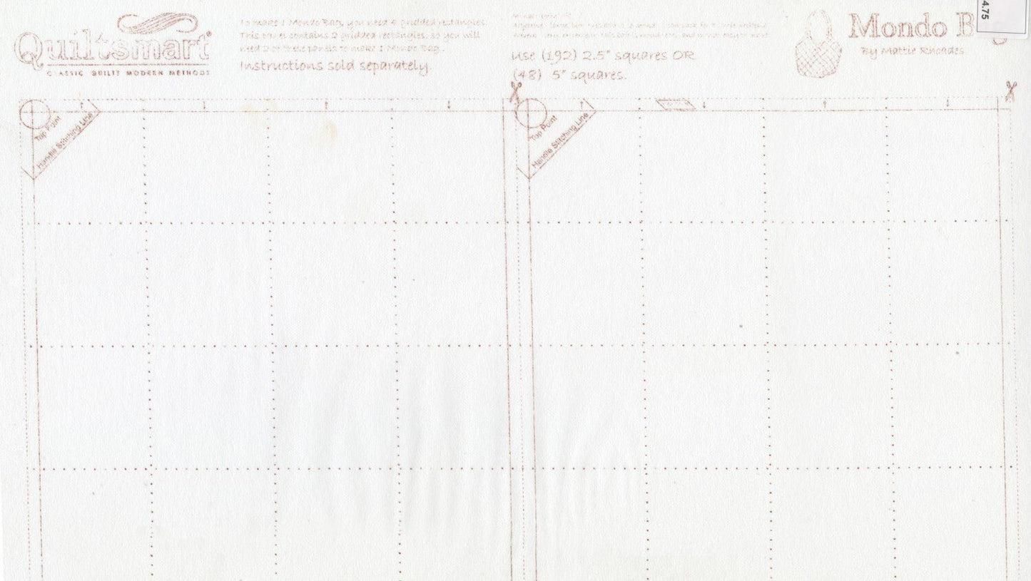 1-1/2in PiXel Grid Panel - Everything Fabric