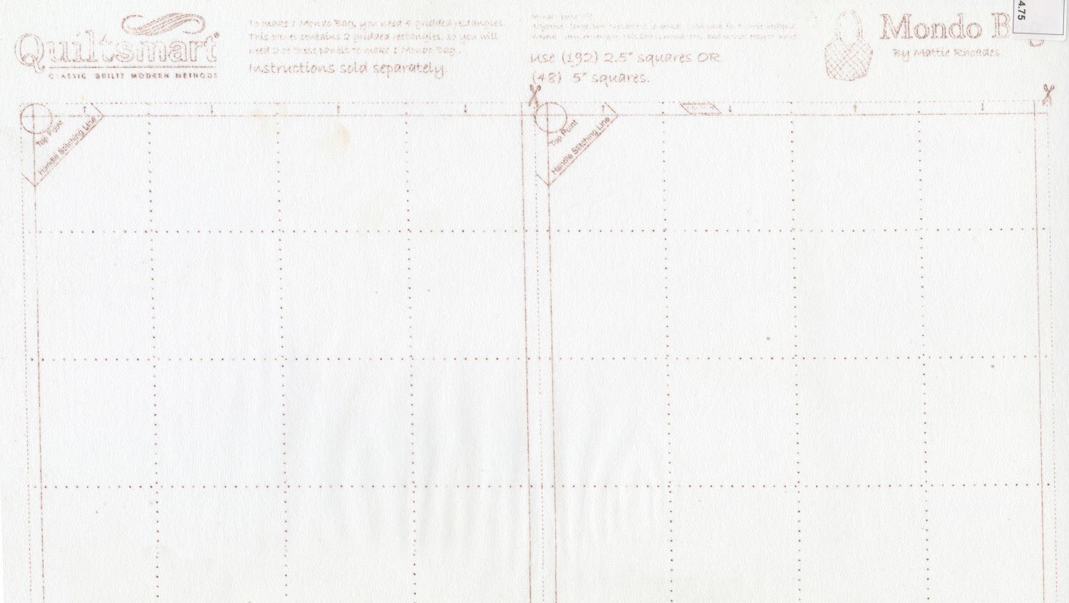 1-1/2in PiXel Grid Panel - Everything Fabric
