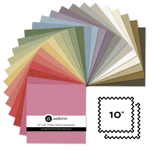 Cottage Cloth III 10 Inch Square 42