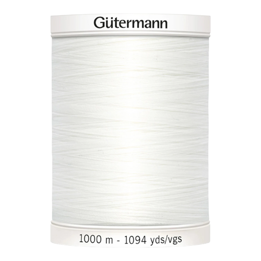 Sew-all Polyester All Purpose Thread 1000m/1094yds White