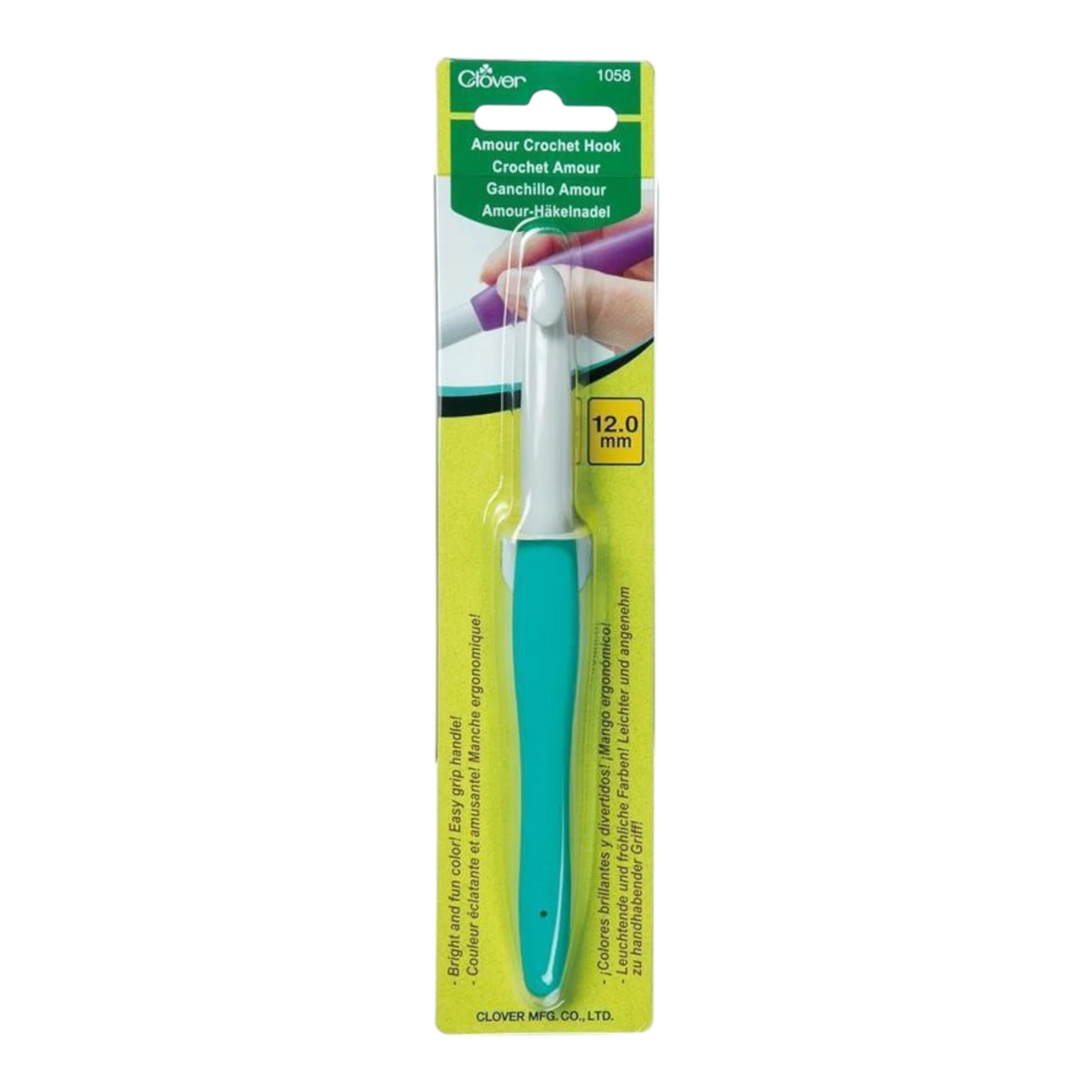 Clover Amour Crochet Hook - Size 12 mm for crochet and yarn projects