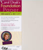 Carol Doak's Foundation Paper - 100 Sheet Pack , pattern making and craft projects