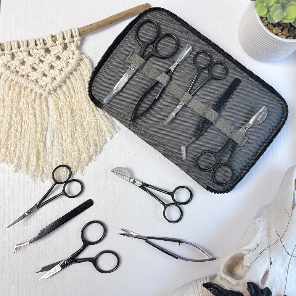 Famore's Black Embroidery Kit , quilting and craft projects