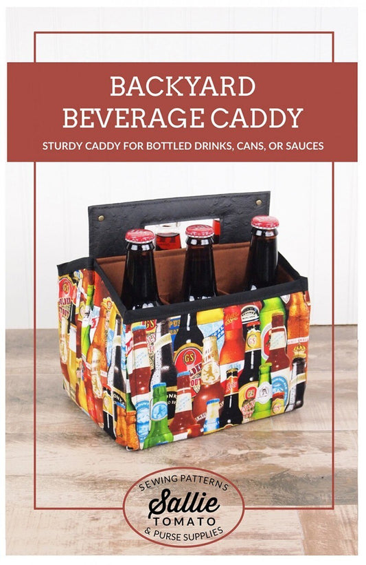 Backyard Beverage Caddy Pattern , quilting and craft projects
