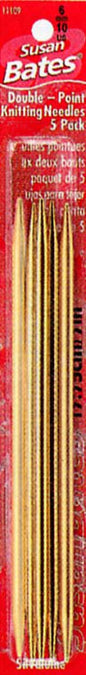 Susan Bates Silvalume 178 mm Double Point Knitting Needle Size 10 for knitting and yarn projects