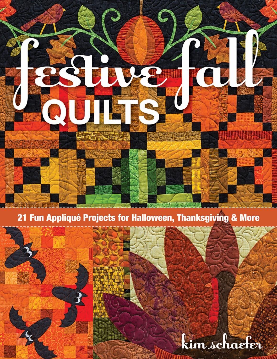 Festive Fall Quilt Book , quilting and craft projects