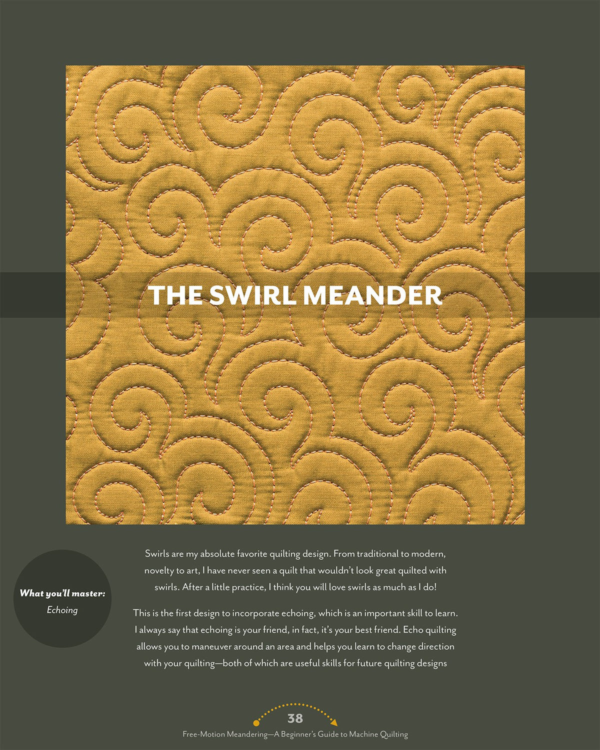 Angela Walters - Free -Motion Meandering Softcover Book – book preview 6