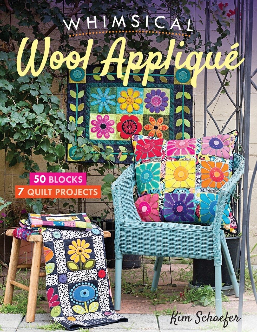 Whimsical Wool Applique Book , quilting and craft projects