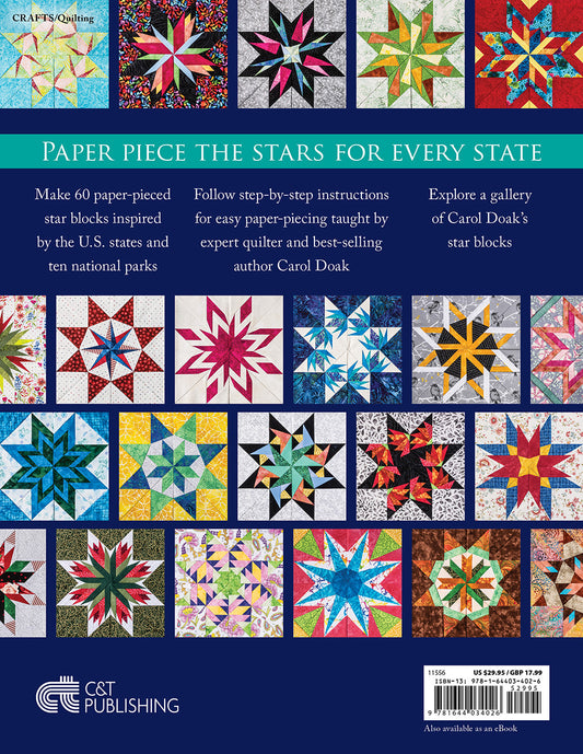 60 Fabulous Paper-Pieced Stars Second Edition Book – book preview 1