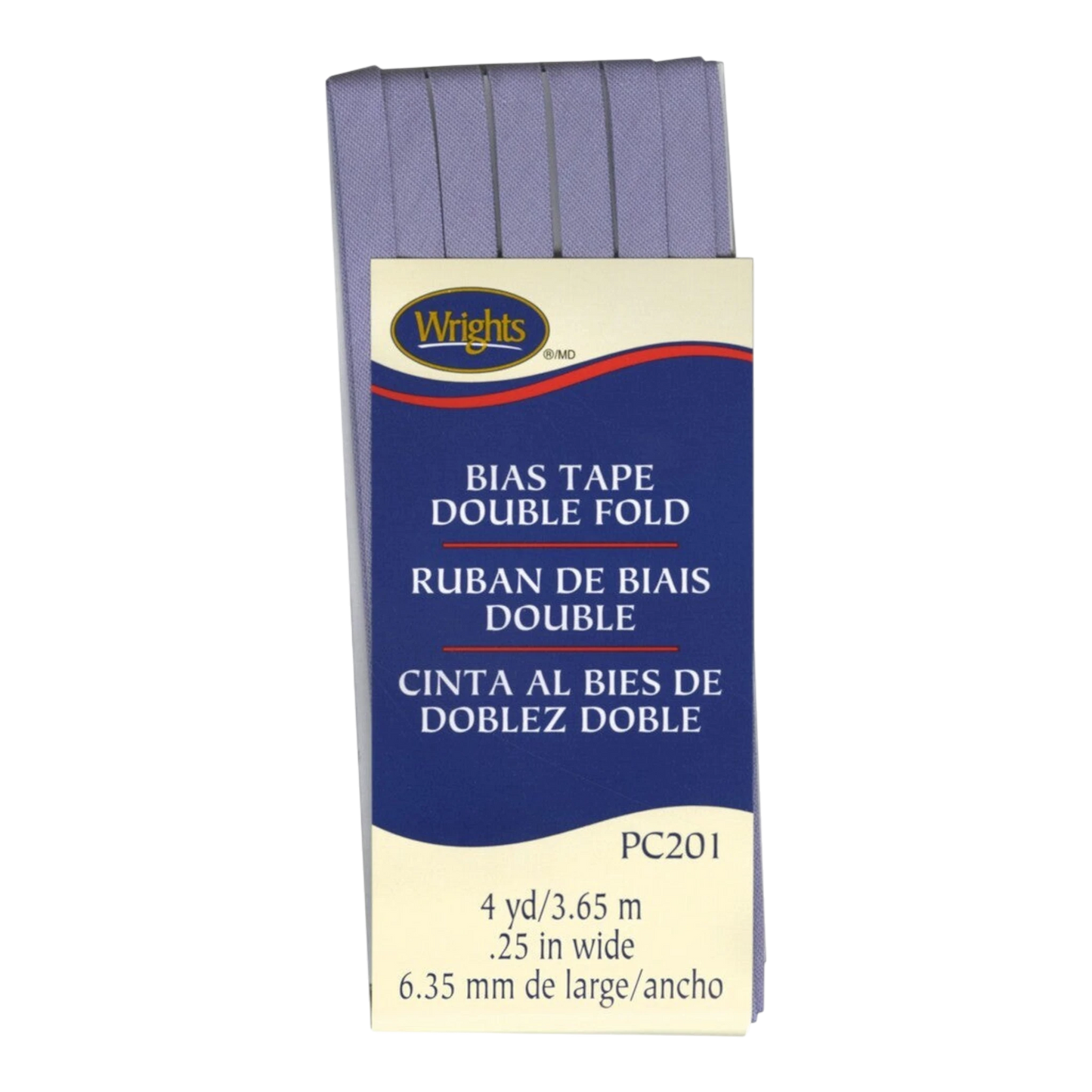 Double Fold Bias Tape - Lavender , quilting and neat fabric finishing