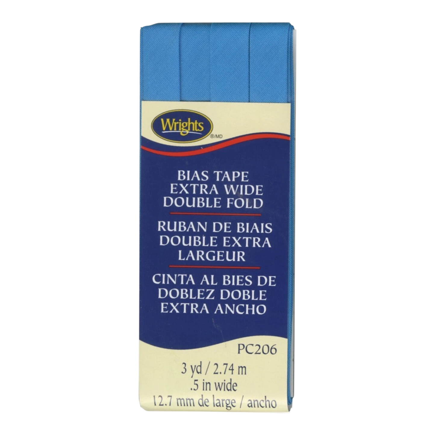 Extra Wide Double Fold Bias Tape - Turquoise , quilting and neat fabric finishing